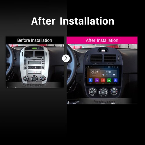 Штатная магнитола FORS.auto M200 для Kia Cerato (Auto Air-Conditioner version) 2017-2019