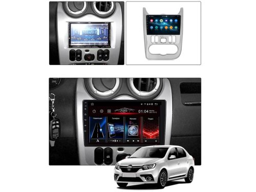 Штатна магнітола FORS.auto M100 для Renault Logan/Duster/Sandero 2008-2013