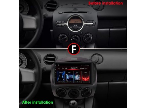 Штатная магнитола FORS.auto M100 для Mazda 2 2007-2014