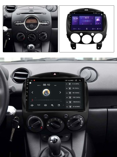 Штатная магнитола FORS.auto M150 для Mazda 2 2007-2014