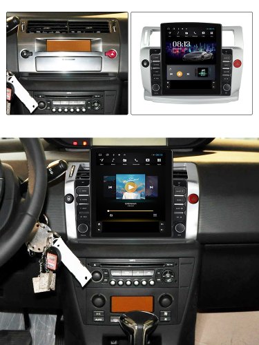 Штатная магнитола FORS.auto TS200 для Citroen C4 2004-2011