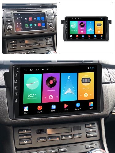 Штатная магнитола FORS.auto М500 для BMW 3 Series E46 1998-2005