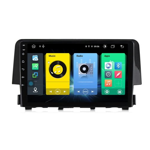 Штатна магнітола FORS.auto M500 для Honda Civic 2015-2020