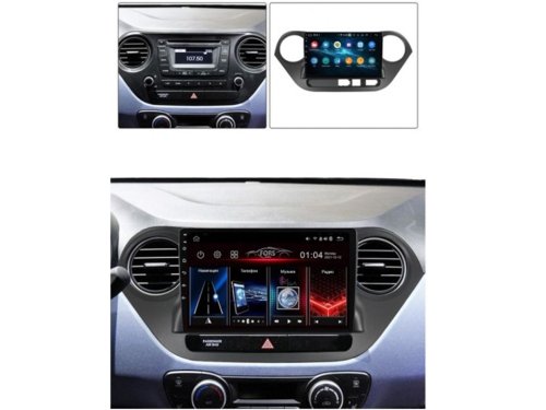Штатная магнитола FORS.auto M500 для Hyundai i10 2014-2017