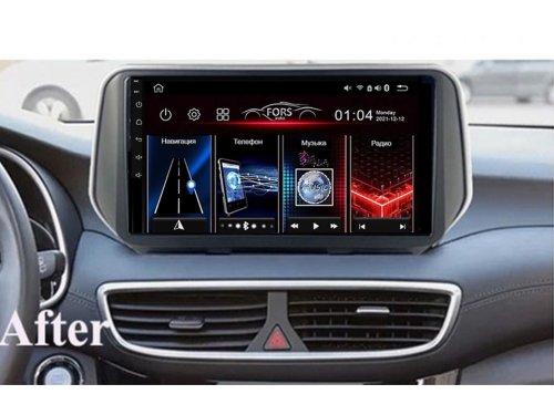 Штатная магнитола FORS.auto M500 для Hyundai Santa Fe 2018