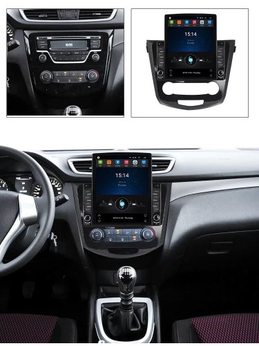 Штатная магнитола FORS.auto TS200 для Nissan Qashqai/X-trail-кондиционер 2012-2019