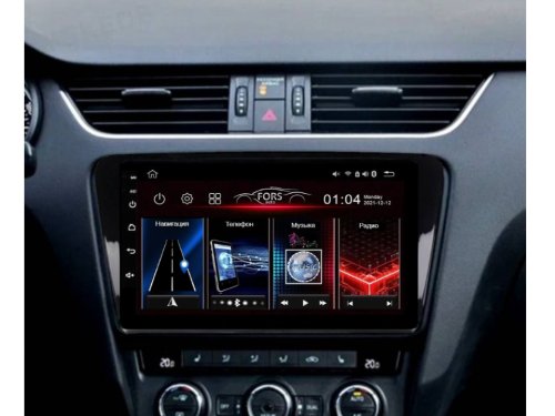 Штатная магнитола FORS.auto M100 для Skoda Octavia 2013-2017