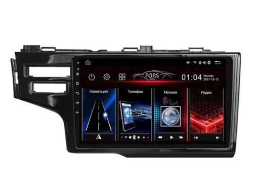 Штатная магнитола FORS.auto М400 для Honda FIT (Two holes) 2014