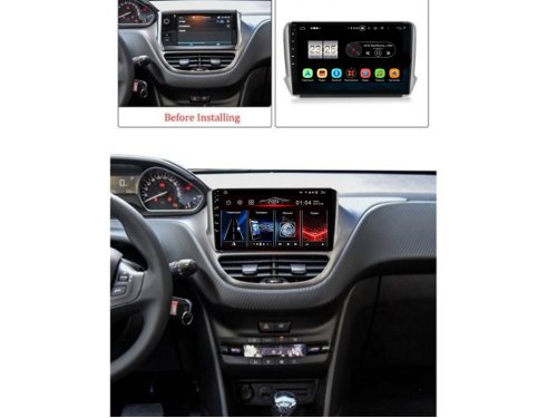 Штатна магнітола FORS.auto M500 для Peugeot 2008 2013-2019