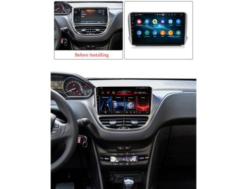 Штатная магнитола FORS.auto M400 для Peugeot 2008 2013-2019