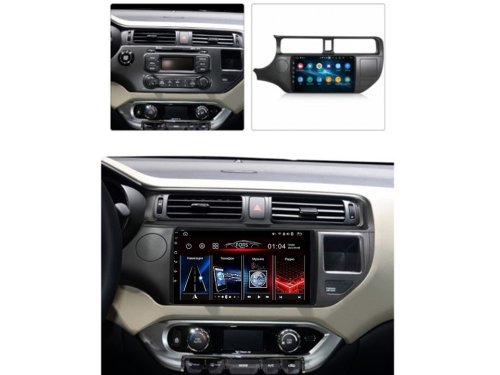 Штатная магнитола FORS.auto M600 для Kia RIO 2011-2016
