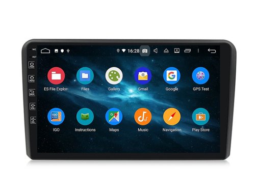 Штатная магнитола FORS.auto М600 для Audi A3 2003-2013