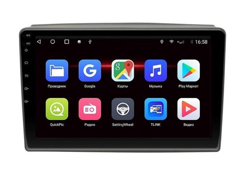 Штатная магнитола FORS.auto M200 для Fiat Ducato (9 inch, Low-End) 2006-2016