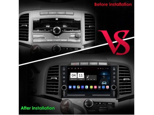 Штатная магнитола FORS.auto K100 для Toyota Venza (9 inch, LHD) 2011