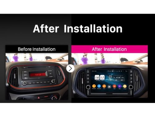 Штатная магнитола FORS.auto K100 для Kia KX3 Seltos 2015-2017