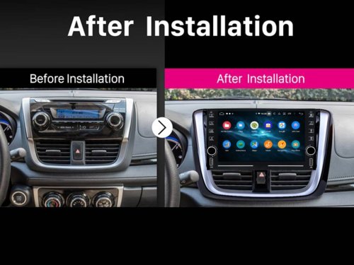 Штатна магнітола FORS.auto K100 для Toyota Yaris 2014-2017