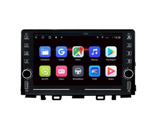 Штатна магнітола FORS.auto K100 для Kia RIO 2017-2019