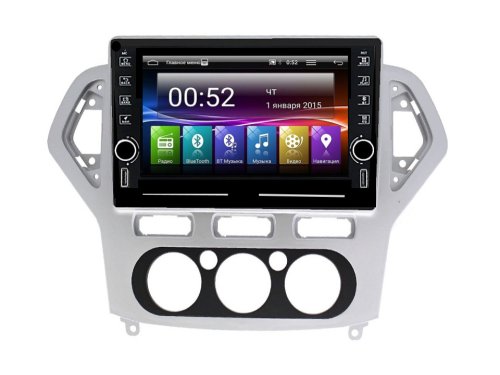 Штатная магнитола FORS.auto K100 для Ford Mondeo (10.1 inch, silver) 2006-2011