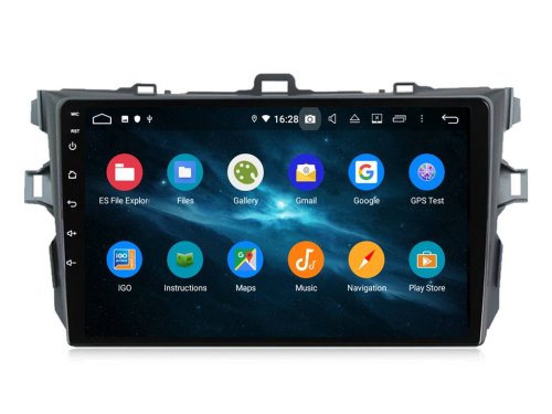 Штатная магнитола FORS.auto M200-2 для Toyota Corolla 2007-2013