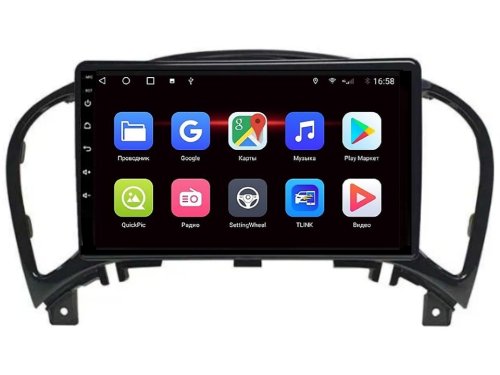 Штатна магнітола FORS.auto M100 для Nissan Juke 2011-2016