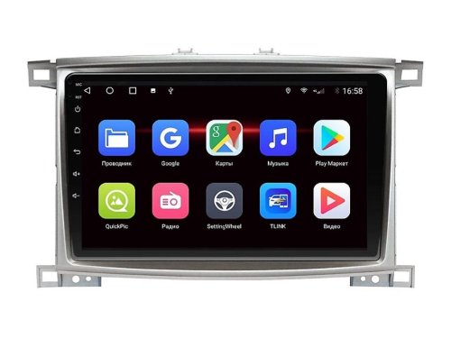 Штатна магнітола FORS.auto M100 для Toyota Land Cruiser 100 VX-R 2005+