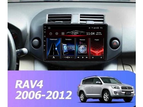 Штатна магнітола FORS.auto M100 для Toyota RAV4 2006-2012