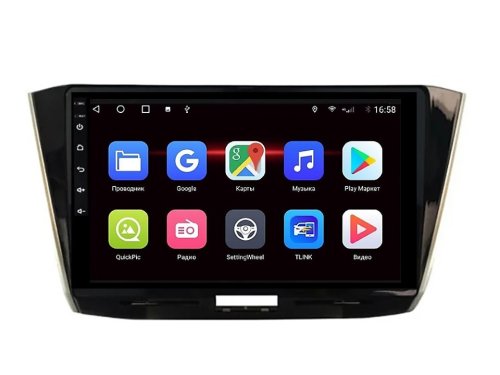 Штатная магнитола FORS.auto M100 для Volkswagen Passat 2016-2017