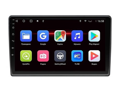 Штатная магнитола FORS.auto M100 для Volkswagen Touran/Passat/Golf/Tiguan/T5 (10.1 inch) 2009