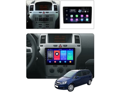 Штатна магнітола FORS.auto M100 для Opel Astra/Zafira (9 inch, black) 2007