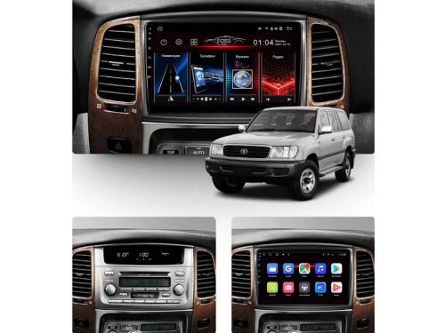Штатна магнітола FORS.auto M150 для Toyota Land Cruiser 100 GX 2005+