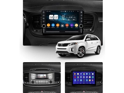 Штатная магнитола FORS.auto K100 для Kia Sorento (10.1 inch) 2014-2017