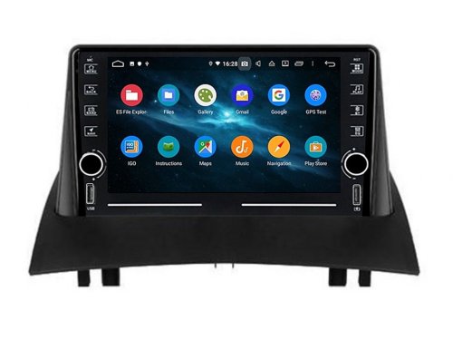 Штатная магнитола FORS.auto K100 для Renault Megane 2 (9 inch) 2003-2009