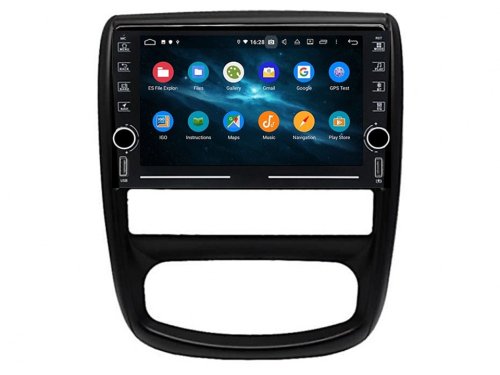 Штатна магнітола FORS.auto K100 для Nissan Terrano (9 inch) 2014-2016