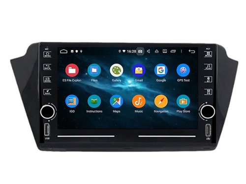 Штатная магнитола FORS.auto K100 для Skoda Fabia 2015-2018