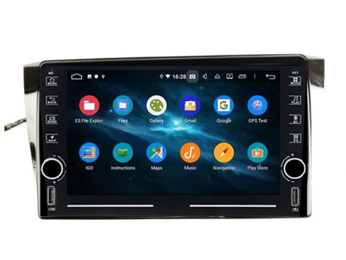 Штатная магнитола FORS.auto K100 для Volkswagen Bora 2016-2018