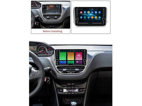 Штатна магнітола FORS.auto K150 для Peugeot 2008 2013-2019