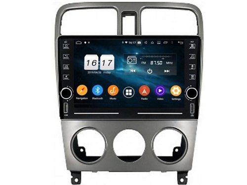 Штатная магнитола FORS.auto K200 для Subaru Forester (9 inch, manual AC) 2004-2008