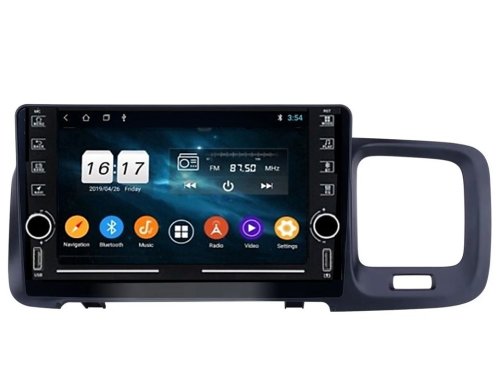 Штатная магнитола FORS.auto K200 для Volvo S60 (9 inch, LHD) 2014-2018