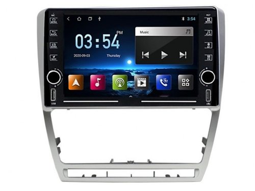 Штатная магнитола FORS.auto K150 для Skoda Octavia A5 Sliver 2004-2014