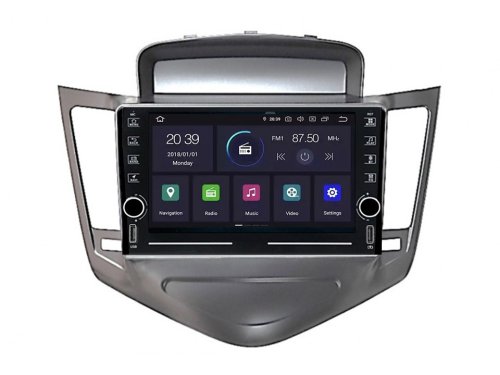 Штатная магнитола FORS.auto K150 для Chevrolet Cruze (9 inch, silver) 2008-2011