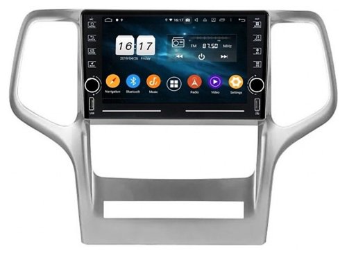 Штатная магнитола FORS.auto K200 для Jeep Grand Cherokee (9 inch, UV, silver) 2008-2012