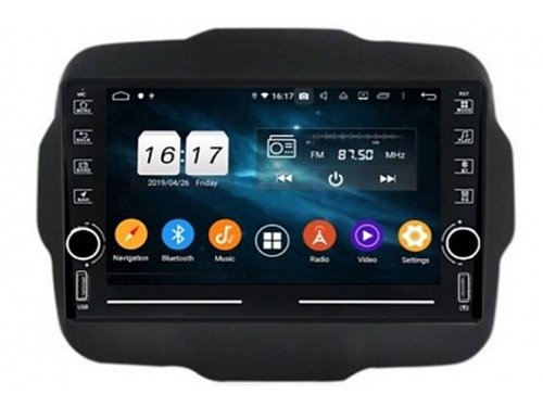 Штатная магнитола FORS.auto K200 для Jeep Renegade 2015+