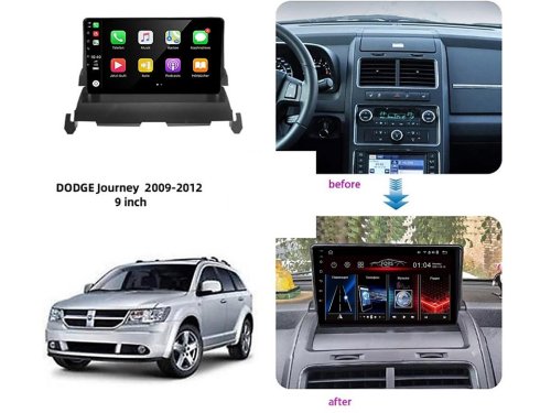 Штатна магнітола FORS.auto M100 для Dodge Journey (9 inch) 2009-2012