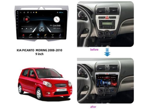 Штатна магнітола FORS.auto M100 для Kia Morning/Picanto (9 inch) 2008-2010