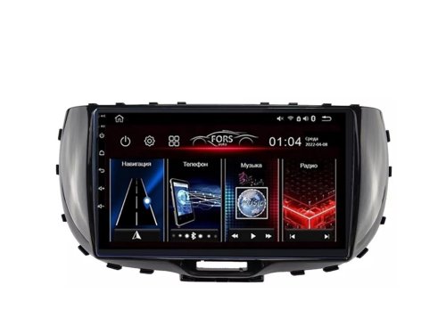 Штатна магнітола FORS.auto M150 для Kia Soul (9 inch, UV black) 2019