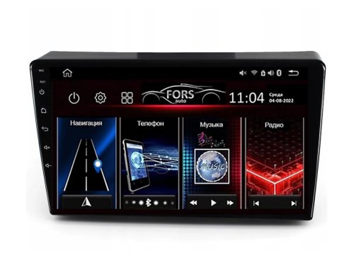 Штатна магнітола FORS.auto M100 для Volkswagen Touareg (9 inch) 2003-2010