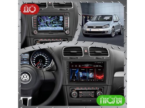 Штатная магнитола FORS.auto M200 для Volkswagen Golf 6 (9 Iinch) 2008-2012