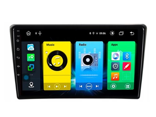 Штатная магнитола FORS.auto M200 для Toyota Avensis (9 inch, black) 2002-2008