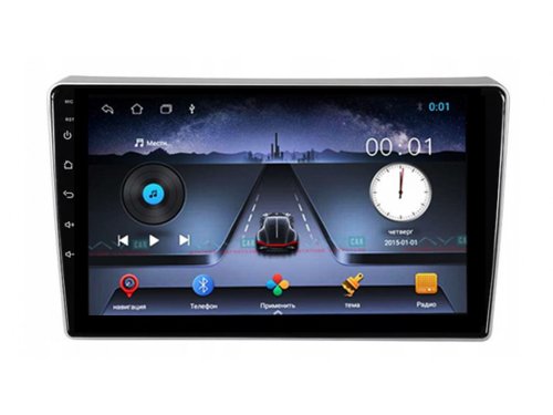 Штатная магнитола FORS.auto M200 для Peugeot 307 (9 inch, silver) 2001-2008