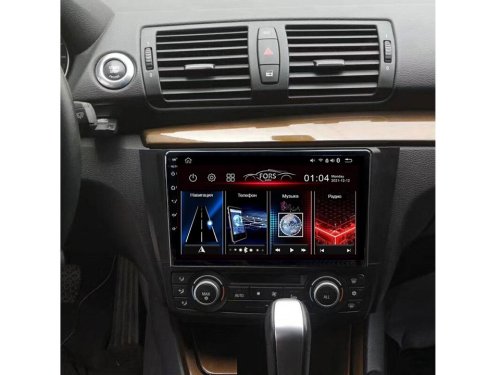 Штатная магнитола FORS.auto M150 для BMW 1-Series (9 inch, AUTO AC) 2008-2012